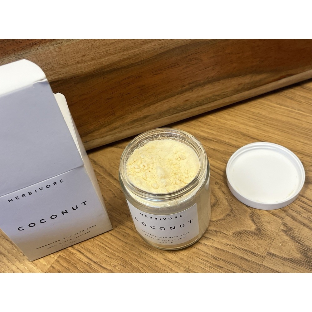Herbivore Botanicals Coconut MILK Bath Soak Moisturizing Hydrating - Picture 3 of 4